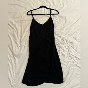 Black formal dress size L